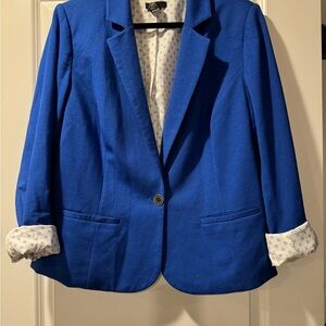 Lane Bryant Royal Blue Blazer